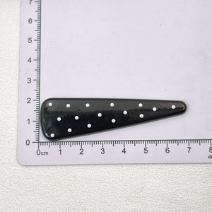 Summer Cheese Yellow Polka Dot Duckbill <b>Clip</b> 12 Cm Plastic Resin Hair <b>Clip</b> For Bangs Casual Style - Product Image 4