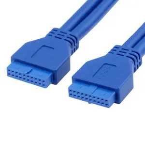 20pin 3.0 usb מאריך usb 3.0 20 פין נקבה לנקבה כבל