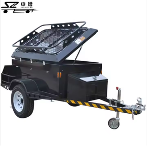 <span class=keywords><strong>500kg</strong></span> Multifonction En Acier Mini Utilitaire Cargo Voyage Voiture <span class=keywords><strong>Remorque</strong></span> Avec Frein Électrique - Product Image 2