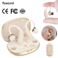 Alat Bantu Dengar Digital Isi Ulang Flysound China Grosir, Pemasangan Sendiri dengan Masking Tinnitus untuk Gangguan Pendengaran