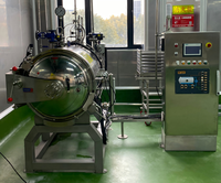 PLC-gestuurde laboratoriumretort autoclaaf voor het testen van de houdbaarheid van voedingsmiddelen en productontwikkeling