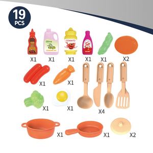 <span class=keywords><strong>Petit</strong></span> <span class=keywords><strong>Chef</strong></span> 4 en 1 Valise Rô<span class=keywords><strong>le</strong></span> Jouer Merveille Outil De Cuisson Grande Cuisine Set Jouet pour Enfants - Product Image 5
