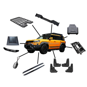 Pour BYD Equation Leopard Titanium 7, pièces automobiles, kit carrosserie, barre de toit de haute qualité, barre de toit noire, échelle de voiture, boîte latérale - Product Image 1