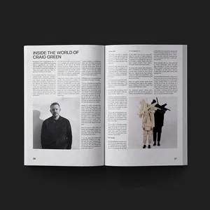2023 ls terra revista comercial arte revista impressão softcobertura sexy revista