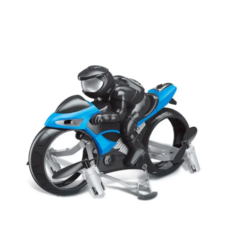 Jimei electric 2.4g di alta qualità flying motorcycle 2 in 1 mode droni kids outdoor game radio control droni