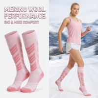 Chaussettes de compression pour femmes, écologiques, respirantes, à compression graduée, pour la course à pied, le sport, la performance athlétique, l'entraînement au marathon, vente en gros
