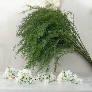 Nouvelles Décorations de Mariage 2026 : Fleurs Artificielles, <span class=keywords><strong>Plantes</strong></span> Vertes et Roseaux d'Asperge pour Aménagement Paysager et Photographie - Product Image 2