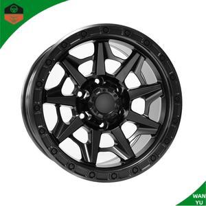 Jantes de voiture tout-terrain 4x4 16 17 18 pouces Offset 0 6x139.7 6 trous Noir mat Bronze Rouge Jantes en alliage pour voiture de tourisme - Product Image 2