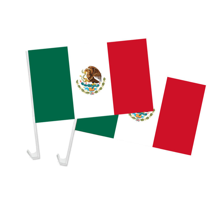 Drapeau de voiture Mexique