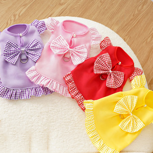 <span class=keywords><strong>Vente</strong></span> chaude Automne Hiver Vêtements pour animaux <span class=keywords><strong>de</strong></span> compagnie Hoodie en polaire épais Vêtements pour chien et chat Laisse attachée Grande tenue pour chien - Product Image 3