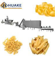 Ligne de production industrielle de pâtes courtes et longues, machine d'extrusion automatique pour la fabrication de macaroni et de spaghetti