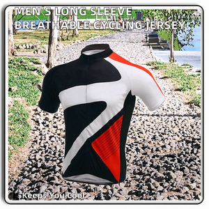 Nouveautés : Maillots de cyclisme de haute qualité à séchage rapide, personnalisation OEM, vente en gros, vêtements de cyclisme respirants pour l'automne et les activités de plein air - Product Image 2