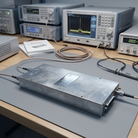 Module amplificateur de puissance RF haut débit à connecteur coaxial, interface multi-contacts pour intégration système
