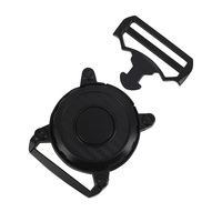 Cinturón Elástico Ajustable para Hombre, Cinturón Táctico para Uniforme con Hebilla de Liberación Rápida y Hebilla Giratoria para Protección Contra Caídas
