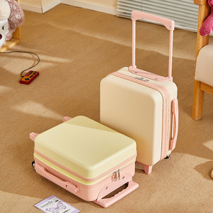 <span class=keywords><strong>Valise</strong></span> à roulettes pour enfants en ABS <span class=keywords><strong>de</strong></span> 15 pouces, avec serrure à combinaison antivol, roues silencieuses universelles, grande capacité <span class=keywords><strong>de</strong></span> rangement, vente en gros - Product Image 3