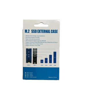 Custodia Trasparente in Plastica per Unità a Stato Solido M.<span class=keywords><strong>2</strong></span>, Supporta SSD Ngff, <span class=keywords><strong>Box</strong></span> per Disco Rigido Durevole - Product Image 5