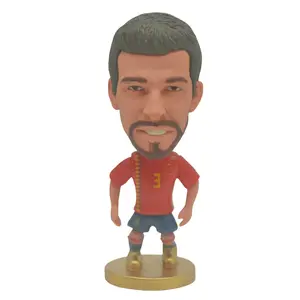 Dihua OEM Factory Custom Anime Football Player Figures Collection Mini Figurine Toy Figure