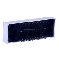 Afficheur numérique LED blanc à 4 chiffres 0,54 pouces 16 segments NewsHine XH-5423BGW DIP, surface noire, espacement des pixels de 6 mm, 350-400 cd/m