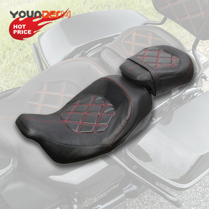 Housse de <span class=keywords><strong>selle</strong></span> de moto universelle en cuir pour <span class=keywords><strong>Harley</strong></span> CVO Street <span class=keywords><strong>Road</strong></span> Glide <span class=keywords><strong>Road</strong></span> <span class=keywords><strong>King</strong></span> - Product Image 5