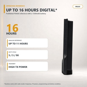 Batería de Radio Original Hytera BL1504 de Iones de Litio, 1500mAh, 7.4V, IP67, para las Series PD4, PD5 y PD6, Kit de Suministro al por Mayor - Product Image 3