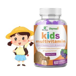 Vitaminas saludables Pectina Niños Multivitamínico Gomitas Suplemento para niños Vitamina B C <span class=keywords><strong>D</strong></span> E <span class=keywords><strong>Zine</strong></span> - Product Image 1