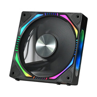 Composants informatiques en plastique pour boîtier d'ordinateur, synchronisation ARGB 5V3 broches, contrôle de la température lumineuse multicolore, pour l'exportation