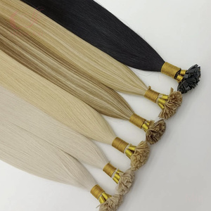 <span class=keywords><strong>Extension</strong></span> per <span class=keywords><strong>Capelli</strong></span> a Punta Piatta Ricci e Spessi di Alta Qualità, Molto Facili da Applicare, Tipo I U K V - Product Image 5