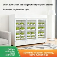 Nouveau conteneur hydroponique mobile multi-niveaux pour la maison avec irrigation à commande intelligente et garantie de 3 mois
