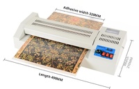 Plastifieuse universelle A3/A4 avec petits rouleaux et manivelle manuelle