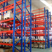 Rayonnage sélectif à poutres en acier réglables, OEM pour le stockage en entrepôt de marchandises palettisées par chariot élévateur