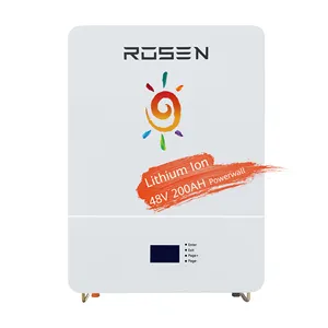 Rosen 48V 51.2v 200Ah lithium ion phosphate Battery Li on lifepo4 Solar batteries