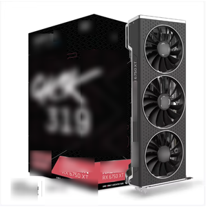 Tarjeta de Video <span class=keywords><strong>RX</strong></span> <span class=keywords><strong>6750XT</strong></span> V2 6750GRE 12GB OC para PC, Nueva, 192bit, GDDR6, VGA, para Juegos de Computadora, con Ventilador y Disipador - Product Image 1