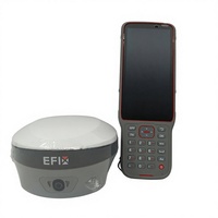 EFIX F8 Récepteur GPS de haute précision Système Rover RTK portable F7 + C5 Cadastral Land Survey Instrument GNSS haute performance OEM