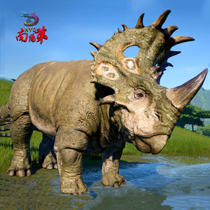 Animaux de dinosaures animatroniques artificiels grandeur nature de haute qualité et produits de <span class=keywords><strong>parc</strong></span> d'attractions modèle de dinosaures - Product Image 1