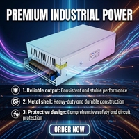 Alimentation à découpage AC-DC S-720-48 à sortie unique 48V 15A, rendement 90%, pour équipement industriel intérieur