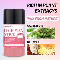 Private Label custom No unte No Flaking Extra Hold Shiny hair Wax Stick per parrucche