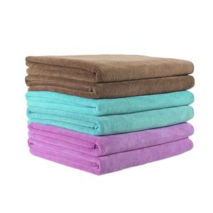 Serviette de bain en microfibre super absorbante, séchage rapide, douce, enveloppante, couleur unie, grande taille, pour la maison et l'hôtel - Product Image 1