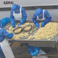 Frites surgelées en vrac de qualité supérieure, 100% pommes de terre véritables, prêtes à frire, 1 kg/sac, dorées et croustillantes, pour restaurants et services de restauration, non-OGM, OEM