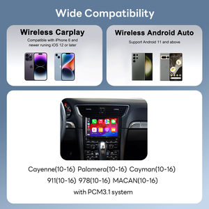 Interface vidéo multimédia intelligente avec CarPlay sans fil et Android Auto pour les modèles Porsche PCM 3.1 à écran <span class=keywords><strong>7</strong></span> pouces - Product Image 6