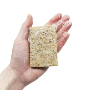 Jabón de baño para mascotas, barra de champú de miel y Oat, Libre de crueldad para <span class=keywords><strong>perros</strong></span> - Product Image 4