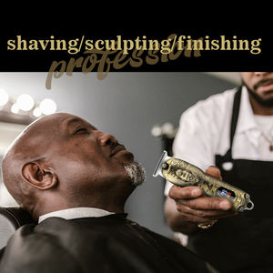 Ensemble <span class=keywords><strong>de</strong></span> tondeuses à cheveux personnalisées, Barbier professionnel sans fil, Machine <span class=keywords><strong>de</strong></span> coupe <span class=keywords><strong>de</strong></span> cheveux, Salon professionnel pour hommes Barbier Barbier - Product Image 4