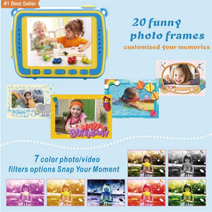 Jumon jouets éducatifs pour enfants pour bébé cadeau Mini appareil photo numérique 1080P Projection vidéo caméra pour enfants avec écran d'affichage de 2.4 pouces - Product Image 3