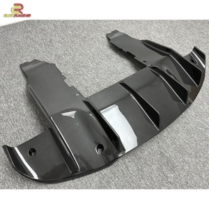 ดิฟฟิวเซอร์หลังคาร์บอนไฟเบอร์แห้งคุณภาพสูงสไตล์ R สำหรับกันชนหลังรถยนต์ McLaren 720S ปี 2015-2018 - Product Image 3