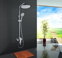 Fonction suspendue de serviettes en usine, ensemble de douche de salle de bains avec robinet, livraison gratuite