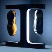 Nouveau Présentoir Publicitaire en Acrylique pour Chaussures, Support Magnétique Flottant pour Chaussures, Présentoir Lévitant pour Baskets, Étagères Flottantes pour Chaussures