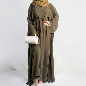 JY Best seller abbigliamento islamico da donna modesto di alta qualità 2 pezzi in tessuto antirughe in poliestere per i mesi autunnali e primaverili - Product Image 6