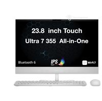 Ordinateur tout-en-un AI Dell EC24260 23,8 pouces FHD, processeur Core Ultra 5 325, 16 Go de RAM DDR5, SSD NVMe 512 Go