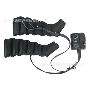 Masajeador de piernas por presión de aire Shixin con 4 cabezales de masaje, temporizador y múltiples modos para rehabilitación y terapia de piernas y pies. - Product Image 1