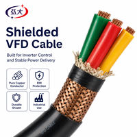 Wholesale Custom VFD Variable Frequency Cable BPYJVP Double Symmetric Shield Round Core for Fan Pump Inverter Equipment
