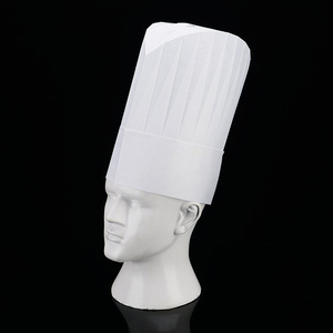 Chapeau rond de cuisine non tissé, bonnet de cuisine, ajustable, ustensile de cuisine, pour sushi, pour hommes et femmes, pièces - Product Image 5